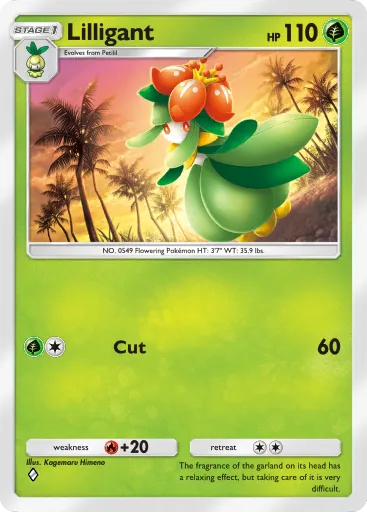 Lilligant - Extradimensional Crisis #002 [C]