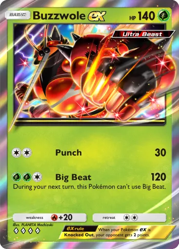 Buzzwole ex - Extradimensional Crisis #006 [RR]