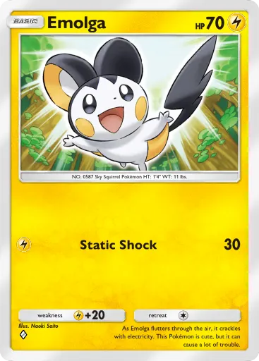 Emolga - Extradimensional Crisis #018 [C]