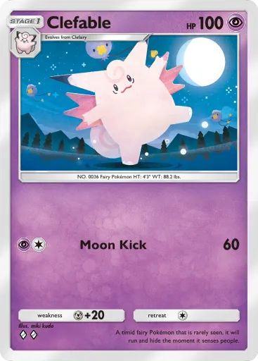 Clefable - Extradimensional Crisis #023 [U]