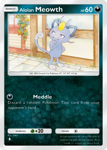 Alolan&#8197;Meowth - Extradimensional Crisis #037 [C]