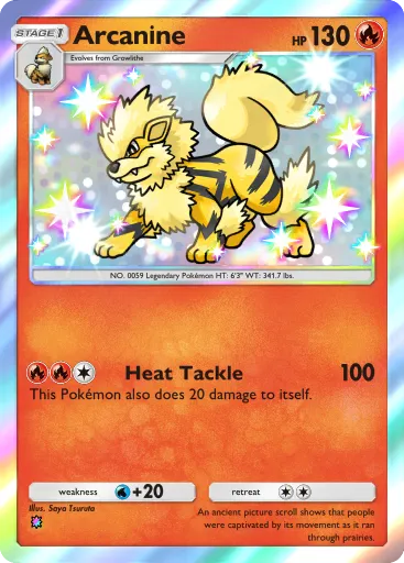 Arcanine - Extradimensional Crisis #090 [S]
