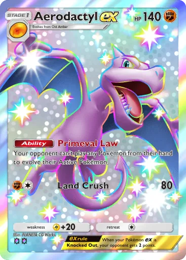 Aerodactyl ex - Extradimensional Crisis #101 [SSR]