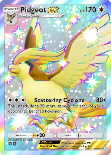 Pidgeot ex - Extradimensional Crisis #102 [SSR]